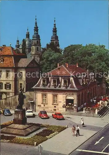 Fulda Bonifatius Denkmal Hauptwache und Dom Kat. Fulda