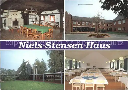 Worphausen Niels Stensen Haus Kaminzimmer Speisesaal Kat. Lilienthal
