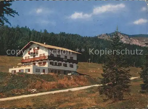Spitzingsee Berggasthaus Igler Kat. Schliersee