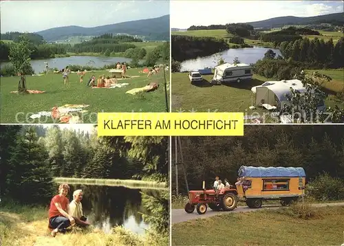 Klaffer Hochficht Camping Badesee Ausflugswagen mit Traktor Kat. Klaffer am Hochficht