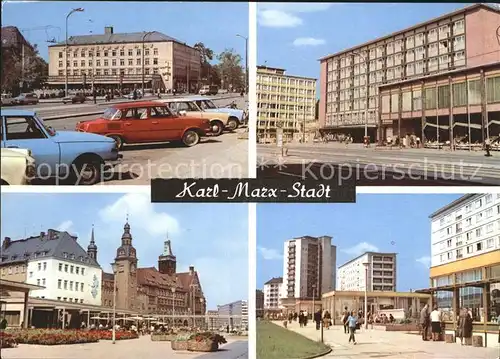 Karl Marx Stadt Teilansichten Kat. Chemnitz