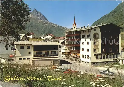 Galtuer Tirol Teilansicht Hotel Fluchthorn Kat. Galtuer
