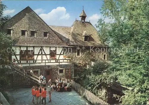 Altena Lenne Jugendherberge in der Burg Altena Kat. Altena