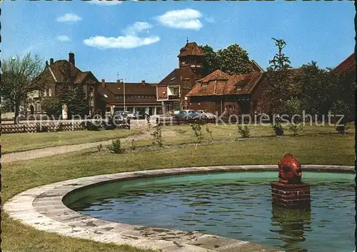 Rehburg Bad Am Marktplatz Brunnen Kat. Rehburg Loccum