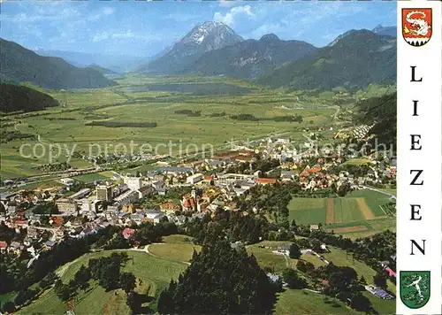 Liezen Steiermark Fliegeraufnahme Kat. Liezen