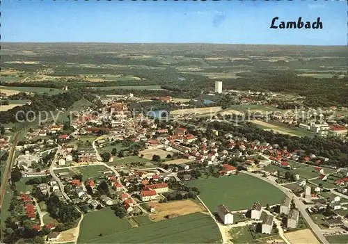 Lambach Lam Fliegeraufnahme Kat. Lam