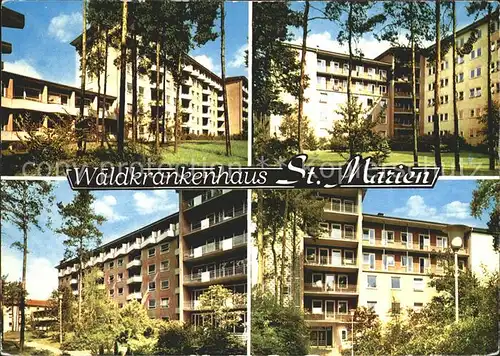 Erlangen Waldkrankenhaus St Marien Kat. Erlangen