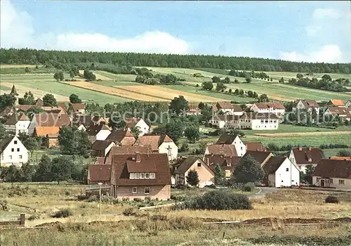 Silberborn Ortsansicht Kat. Holzminden