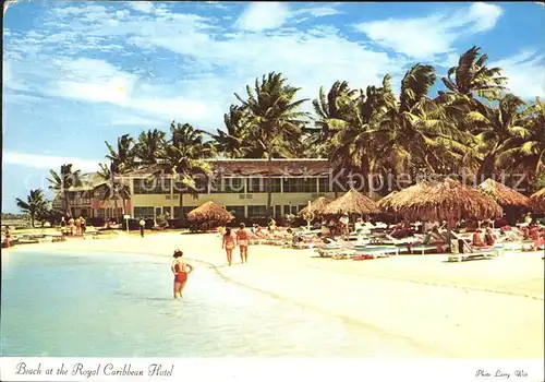Montego Bay Beach at the Royal Caribbean Hotel Kat. Montego Bay