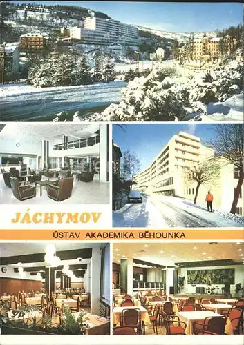 Jachymov Ustav Akademika Behounka Kat. Sankt Joachimsthal