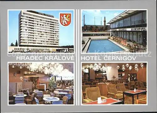 Hradec Kralove Hotel Cernigov Swimmingpool Gastraeume Kat. Hradec Kralove Koeniggraetz