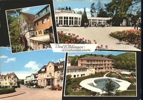 Bad Wildungen Kurheim Alte Muehle Wandelhalle Kursanatorium Hartenstein Kat. Bad Wildungen
