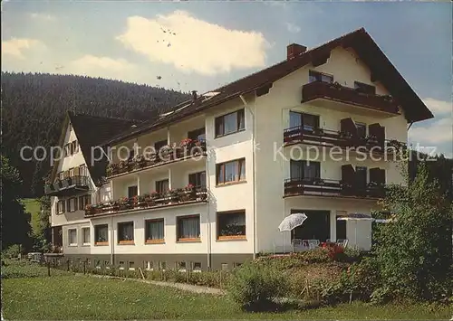 Obertal Baiersbronn Hotel Pension zum Engel / Baiersbronn /Freudenstadt LKR