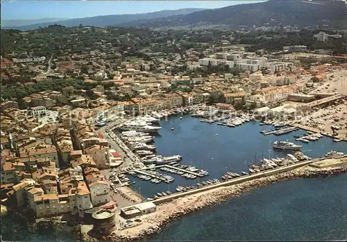 Saint Tropez Var Vue aerienne Ville et le Port Kat. Saint Tropez
