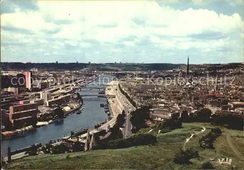 Rouen Normandie Vue generale Kat. Rouen