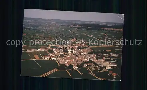 Pommard Vue aerienne Cote d Or Bourgogne Kat. Pommard