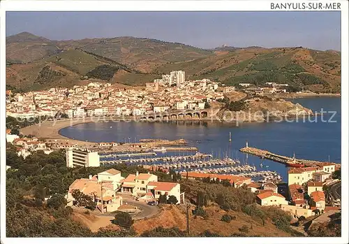 Banyuls sur Mer Vue generale de la ville de la Cote Vermeille Kat. Banyuls sur Mer