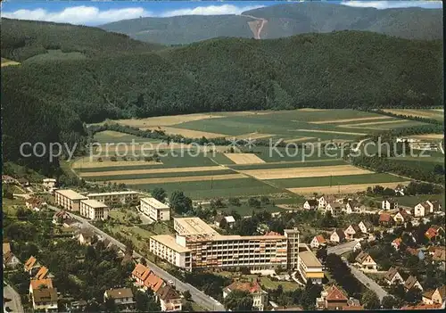 Bad Sooden Allendorf Fliegeraufnahme Werra Sanatorium Kat. Bad Sooden Allendorf