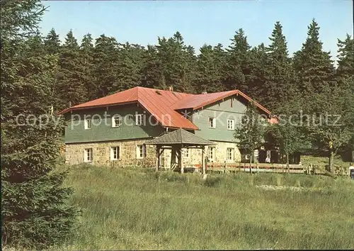 Fichtelberg Bayreuth FGV Unterkunftshaus Seehaus Kat. Fichtelberg