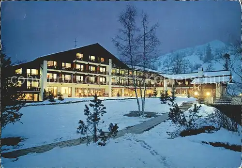 Garmisch Partenkirchen Berghotel Forsthaus Graseck Kat. Garmisch Partenkirchen