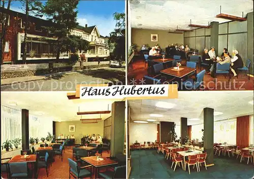 Goslar Haus Hubertus Aufenthaltsraum Speisesaal Kat. Goslar
