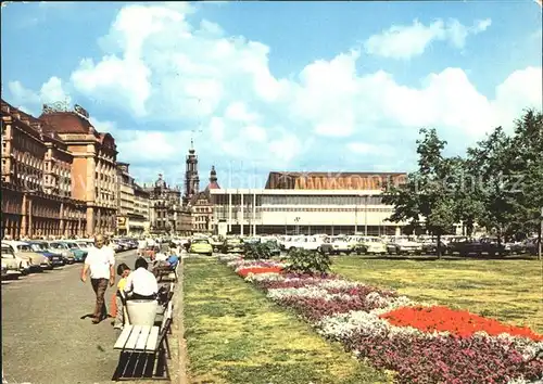 Dresden Altmarkt Kat. Dresden Elbe