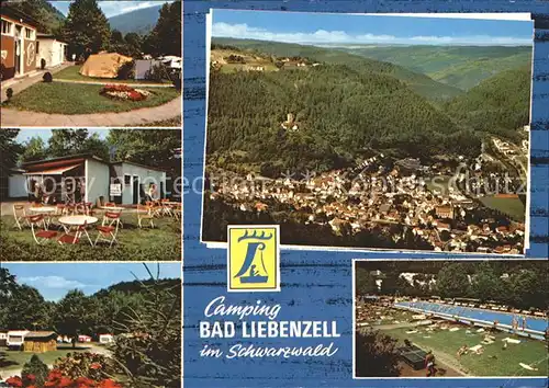 Bad Liebenzell Camping Kiosk Caravans Schwimmbad Totalansicht Kat. Bad Liebenzell