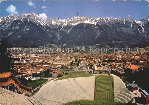 Innsbruck Von der Olympia Sprungschanze Kat. Innsbruck