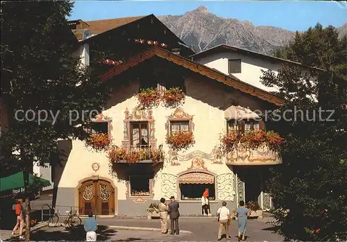 Seefeld Tirol Haus Tiroler Schmuckkastl Kat. Seefeld in Tirol