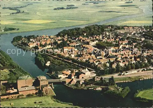 Friedrichstadt Eider Fliegeraufnahme Kat. Friedrichstadt