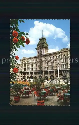 Trieste Platz Einheit Italiens Rathaus Kat. Trieste