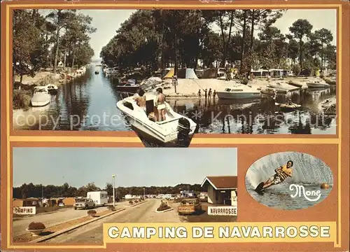 Biscarrosse Landes Les Beaux Sites Landais Camping Navarrosse Kat. Biscarrosse