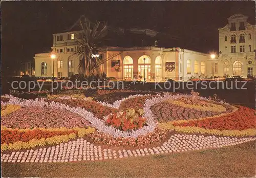 Cabourg Plage Fleurs Casino Jardins  Kat. Cabourg