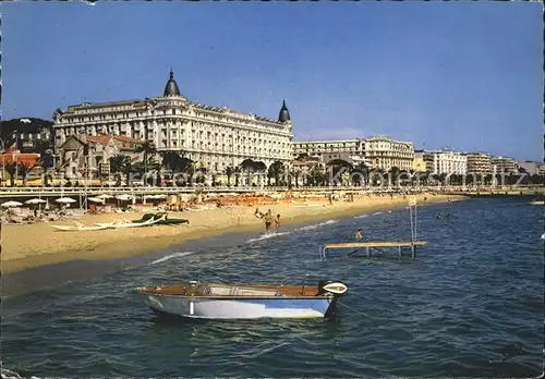 Cannes Alpes Maritimes Plage Croisette Hotels Kat. Cannes