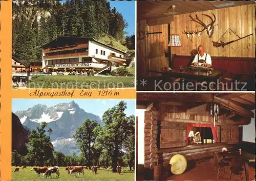 Hinterriss Tirol Alpengasthof Eng  Kat. Vomp