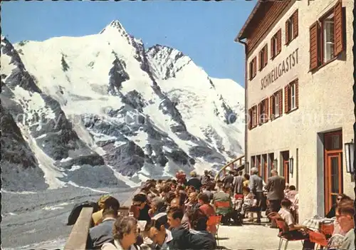 Grossglockner Schnellgaststaette Franz Josef Hoehe Kat. Heiligenblut