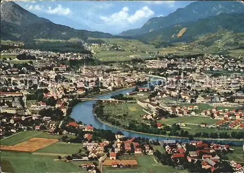 Villach Kaernten Fliegeraufnahme Kat. Villach