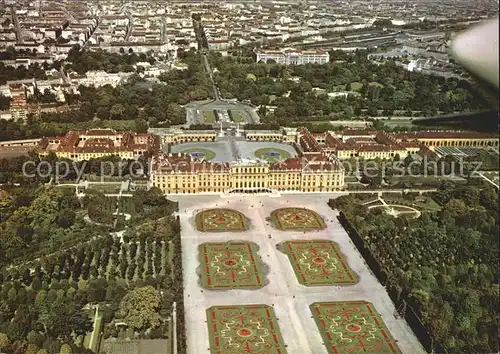 Wien Fliegeraufnahme Schloss Schoenbrunn Kat. Wien