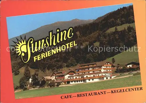 Berg Drautal Ferienhotel Sunshine Kat. Berg im Drautal