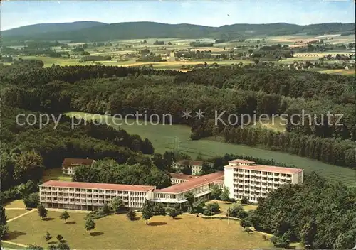 Bad Rothenfelde Sanatorium Teutoburger Wald Fliegeraufnahme Kat. Bad Rothenfelde