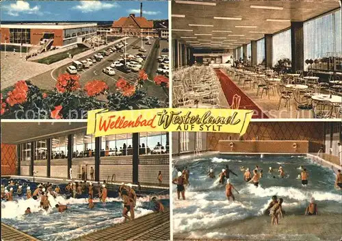 Sylt Wellenbad Westerland  Kat. Sylt Ost