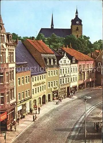 Mittweida Markt Stadtkirche Kat. Mittweida