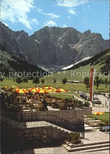Hinterriss Tirol Alpengasthof Eng Gross Ahornboden Kat. Vomp