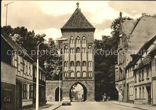 Wittstock Dosse Groepertor Kat. Wittstock