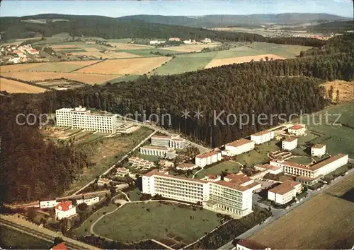 Bad Driburg Sanatorium Berlin Fachklinik Rosenberg Fliegeraufnahme Kat. Bad Driburg