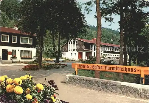Altenau Harz Haus des Gastes Kurmittelhaus Kat. Altenau