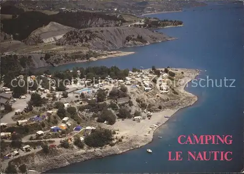 Chorges Camping Le Nautic vue aerienne Kat. Chorges