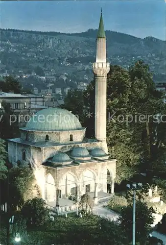 Sarajevo Moschee Alipasa Kat. Sarajevo