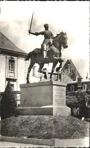 Reims Champagne Ardenne Denkmal Jeanne D`Arc Kat. Reims