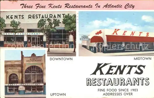 Atlantic City New Jersey Fine Kents Restaurants  Kat. Atlantic City